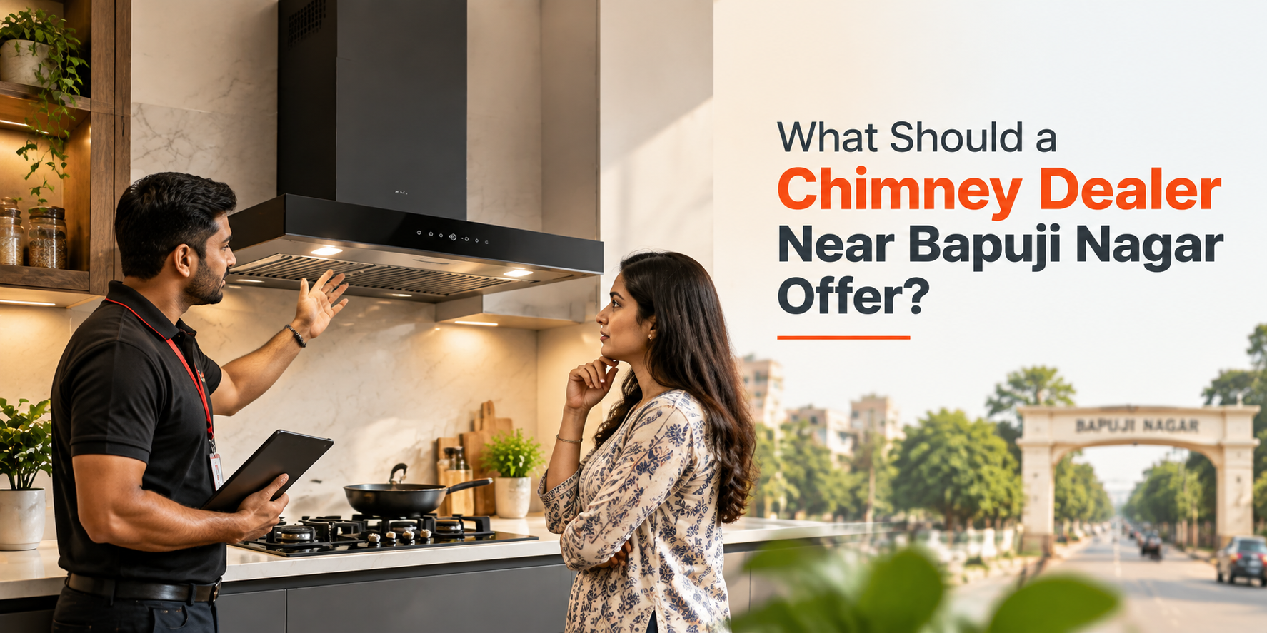 What Should a Chimney Dealer Near Bapuji Nagar Offer?