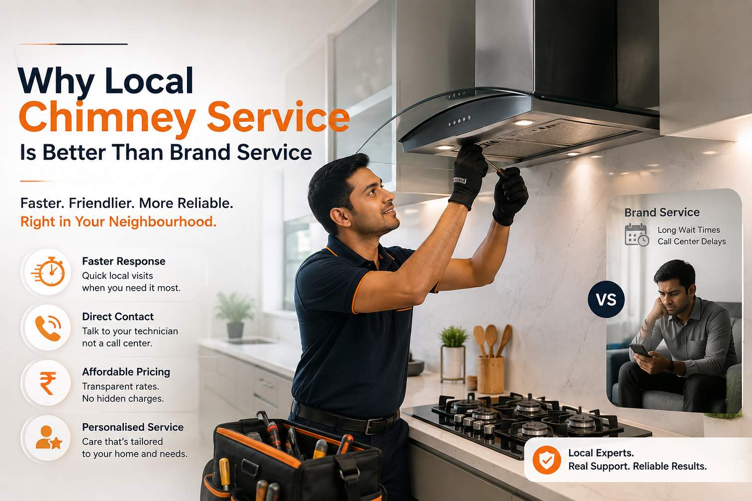 Why Local Chimney Service Is Better Than Brand Service
